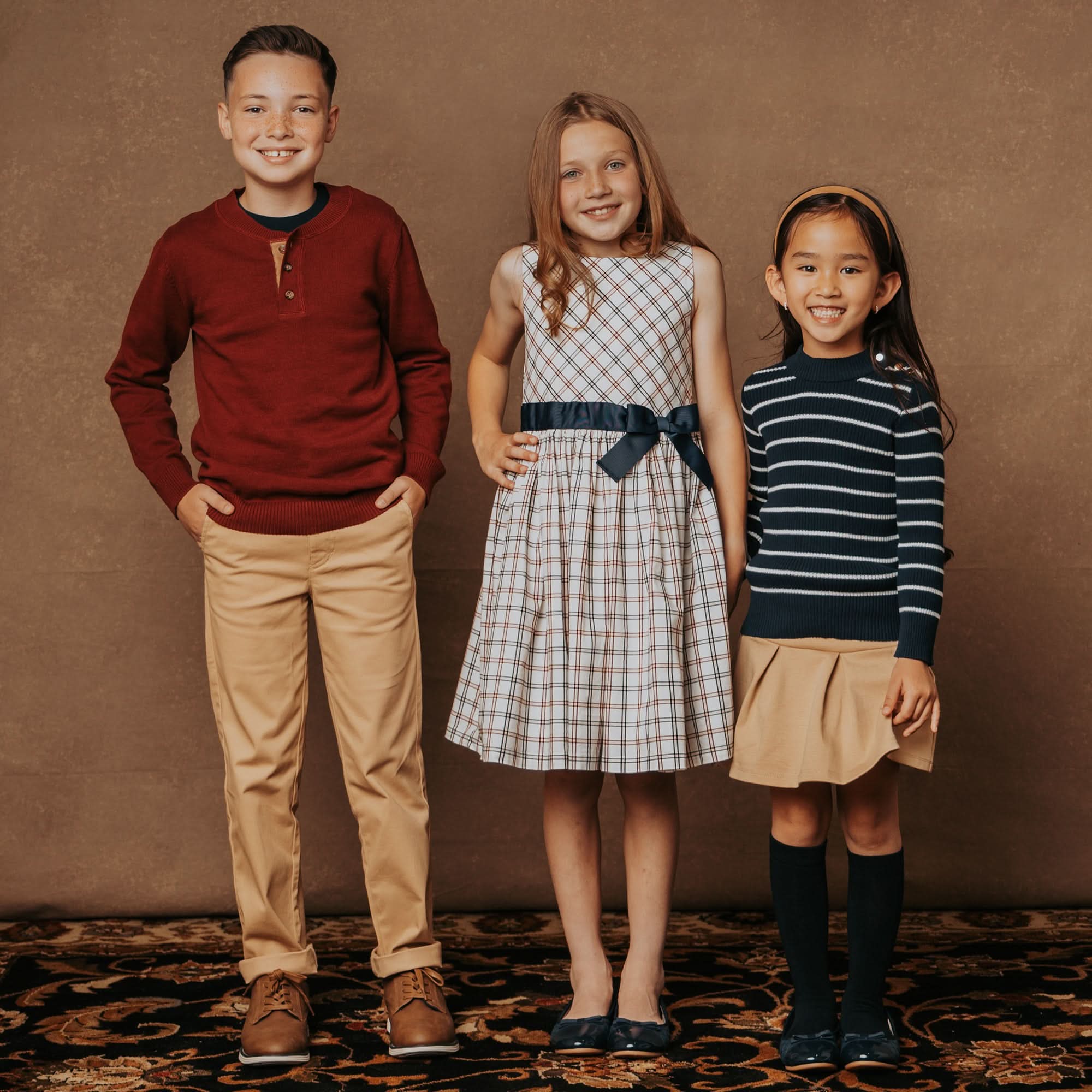 Girls Organic Puff Sleeve Smocked Romper – Paris Floral | Hope & Henry - Triniskies