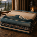 Glacier Peak Woven Throw National Park Blanket