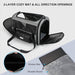 Goodio one size / gray Goodio Pet Carrier TSA Approved  Foldable, Airline Compliant, Missing Long Strap