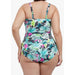 Gottex 20W / Multicolor Profile by Gottex Beautiful Day Full Figure One Piece  Sz 20W Swimwear* W1314