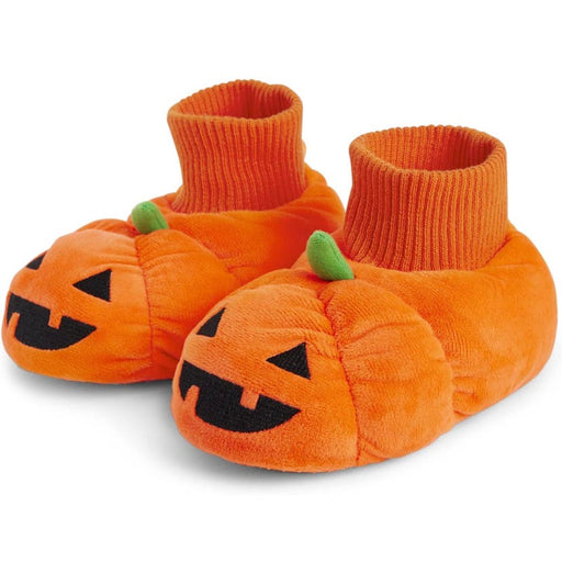 Gymboree 13-1 / Orange "Gymboree Kids' Jack-O-Lantern Slippers - Size 31-1 - Cozy Halloween Comfort"