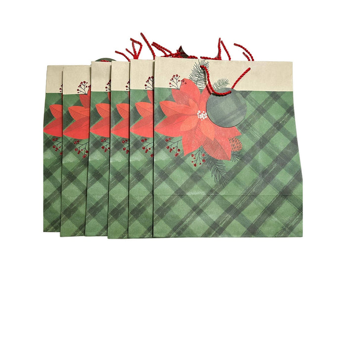 Hallmark Bundle Christmas holiday wrapping 11 bags and tissue paper