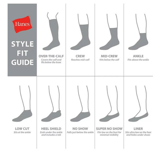 Hanes 2 packs Hanes Perfornance Nylon No Show Socks 2 pack