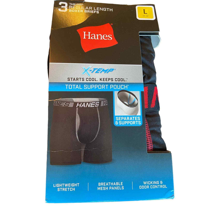 Hanes Hanes Men's Total Support Pouch Boxer Brief - Choose SZ L