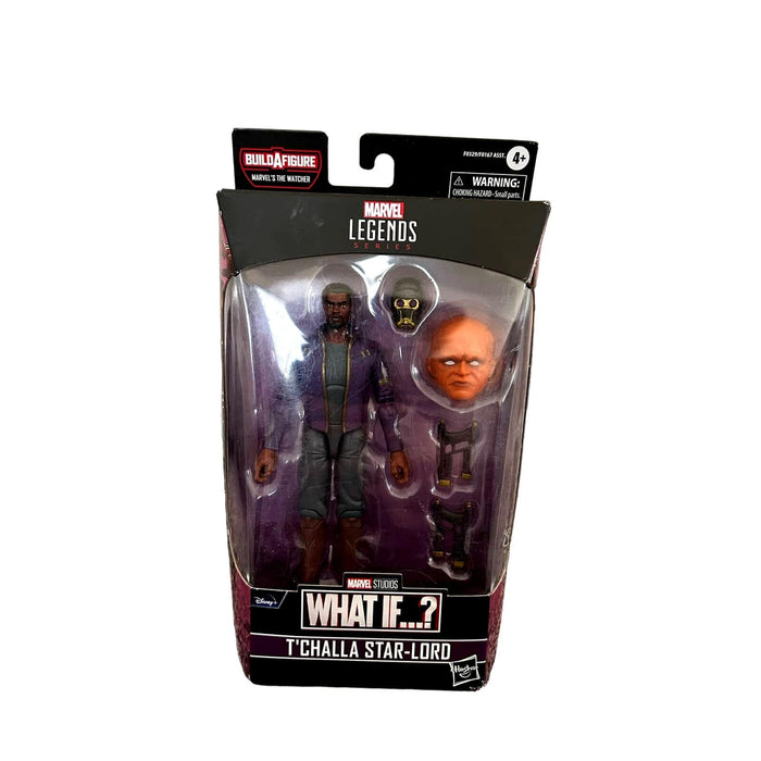 Hasbro "Marvel Legends Disney+ What If...? T'Challa Star-Lord BAF Figure"