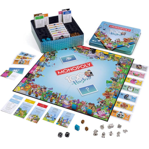 Hasbro one size / multi WS Game Company Monopoly Hasbro 100th Anniversary Edition Family Board Games