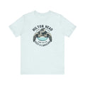 Light blue sea turtle graphic tee with beach vibes design