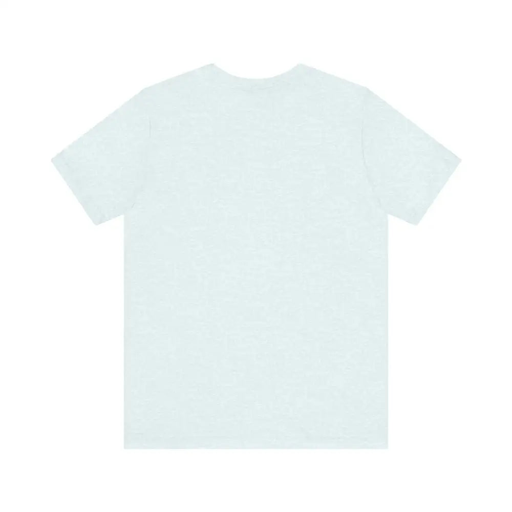Light blue graphic tee with sea turtle beach vibes on Hilton Head South cap