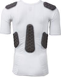 Hirschberg Schutz Large / White "Schutt ProTech Varsity Shirt - Men's Large Football Protective Gear"