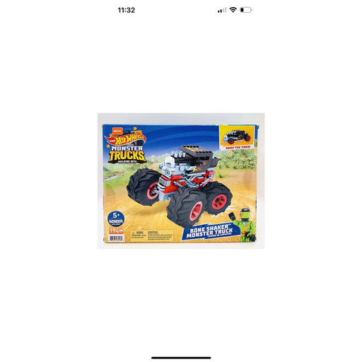 Hot Wheels Mega Construx Hot Wheels Monster Trucks Bone Shaker Monster Truck NEW Sealed 194pcs