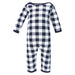 Hudson Baby 24 Months / Blue-Gray-White Hudson Baby Cotton Coveralls, Polar Bear Baby Clothes, 24 Months K30 *