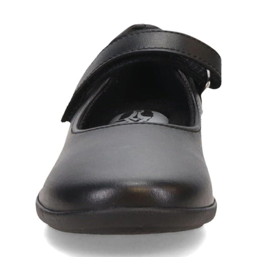 Hush Puppies 13W / Black Hush Puppies Girl's Lexi Mary Jane Flat Size 13W Leather Girls Shoes Black Shoes