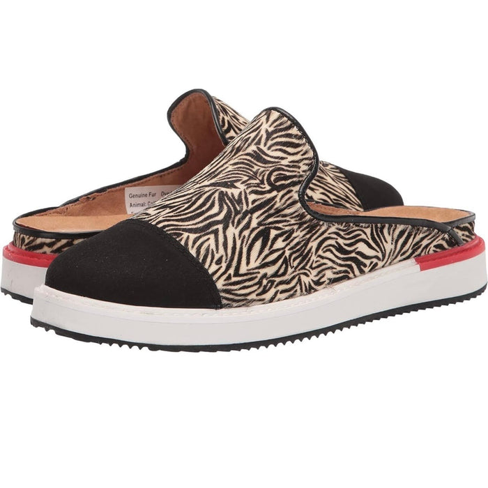 Hush Puppies 8 / Multicolor Hush Puppies Women's Sabine Zebra Mule - Size 8, Pull-On Style