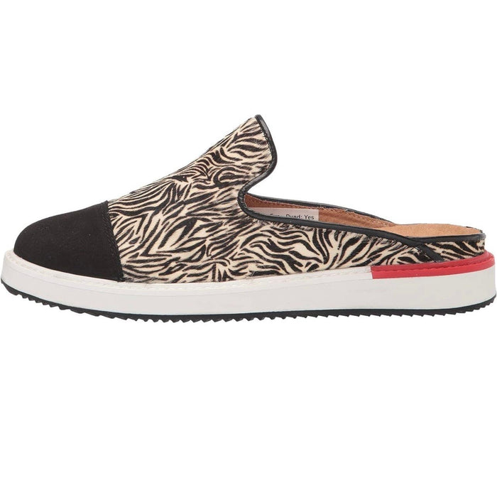 Hush Puppies 8 / Multicolor Hush Puppies Women's Sabine Zebra Mule - Size 8, Pull-On Style