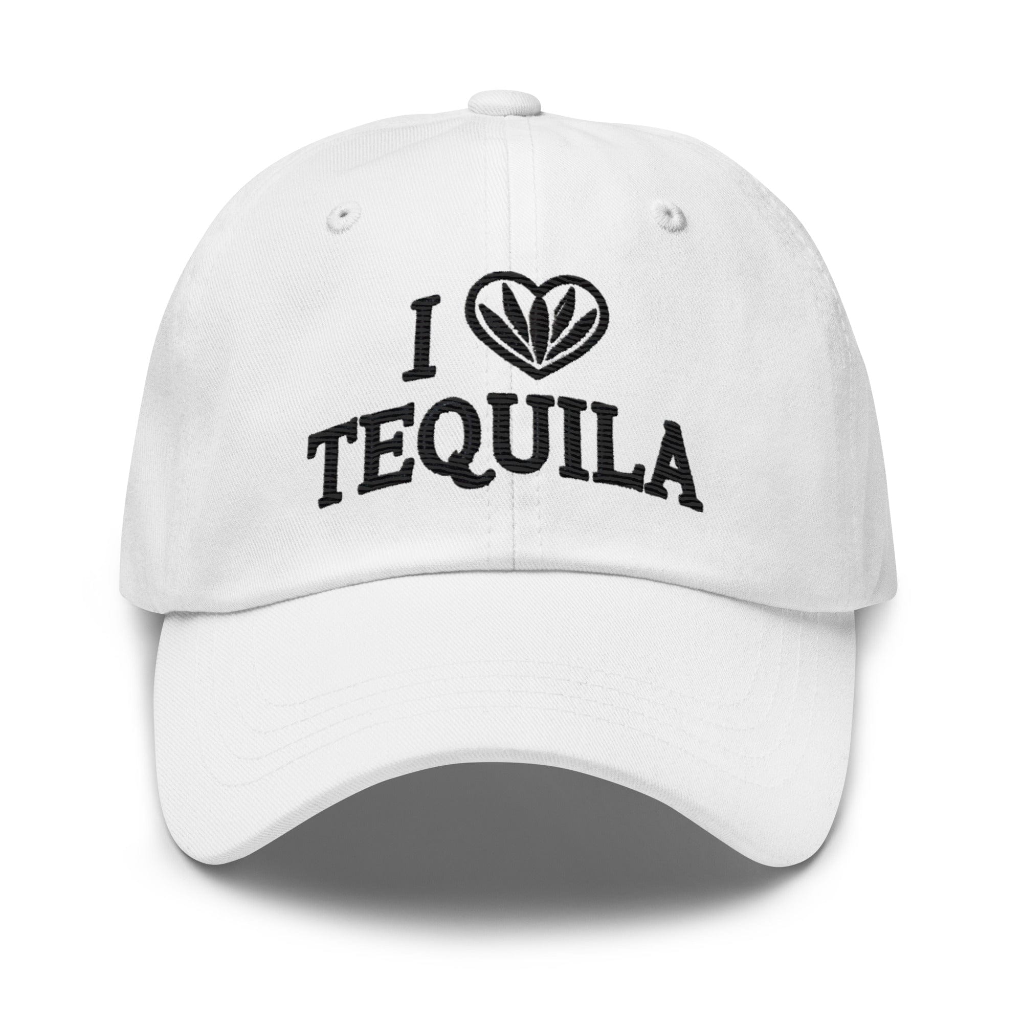 I Love Tequila Embroidered Dad Hat: Low - Profile, Adjustable & Comfortable Party Hat Great Gift Idea - Triniskies