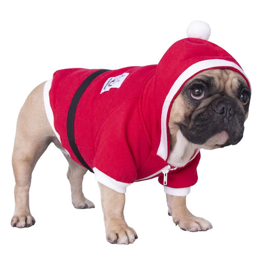 iChoue XLarge / Red iChoue Santa Claus Dog Costume * Cute Hoodie for Christmas, Halloween, Size XL