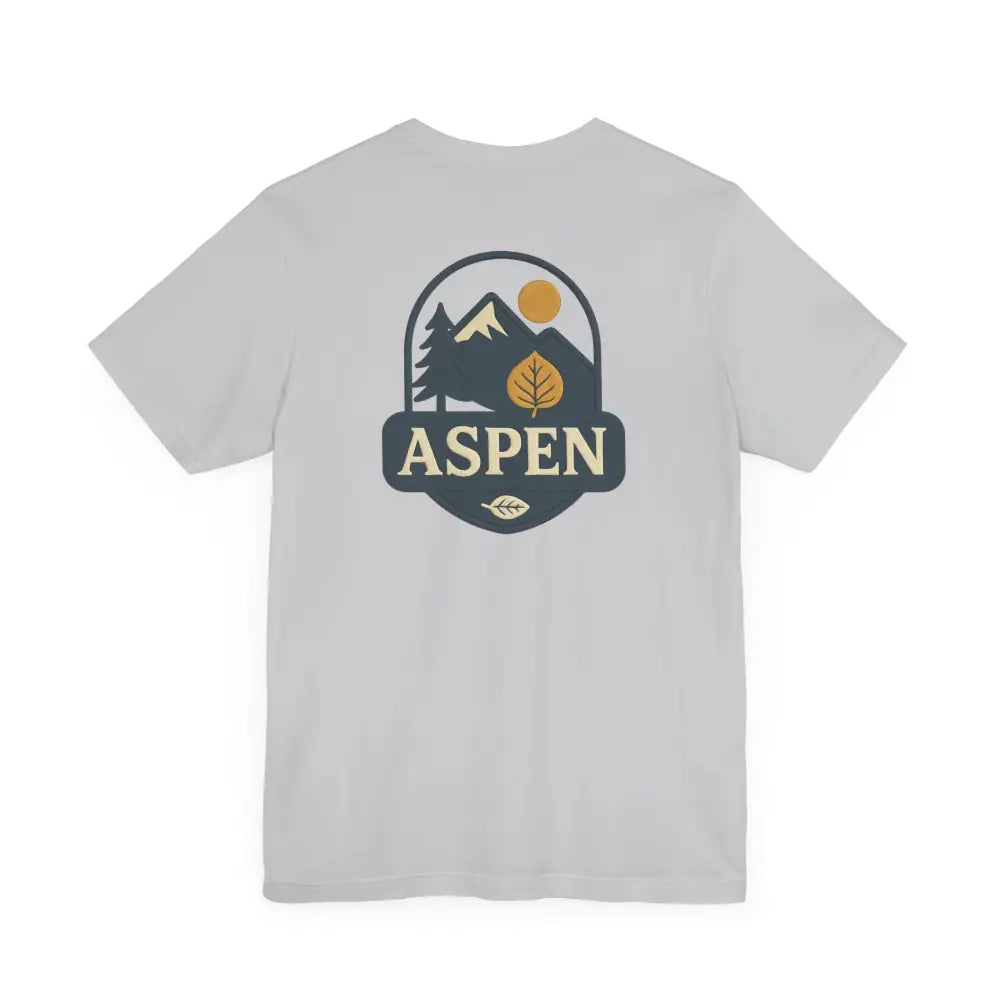 Iconic Aspen Tree Graphic Tee in Bella+Canvas Aspen Division