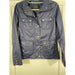 J. by J.Crew J. Crew Blue Gold Button Utility Boyfriend Jacket WC18 SZ Small