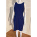 J.Crew 4 / Blue J.Crew Wool Office Dress - Classy Fitted Silhouette Size 4 * MSRP $198 WD10