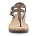 Journee 8.5 / Brown Journee Collection Women's Bianca Wedge Sandals SZ 8.5