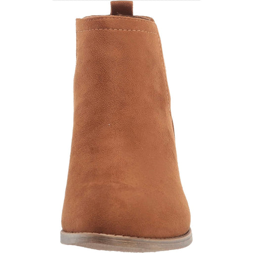 Journee Collection 6.5 / Tan "Journee Collection Women's Ankle Booties - Size 6.5, Stylish and Comfortable"