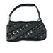 JW PEI Bags JW PEI Women's Black Studded Shoulder Bag with Eyelet Detailing