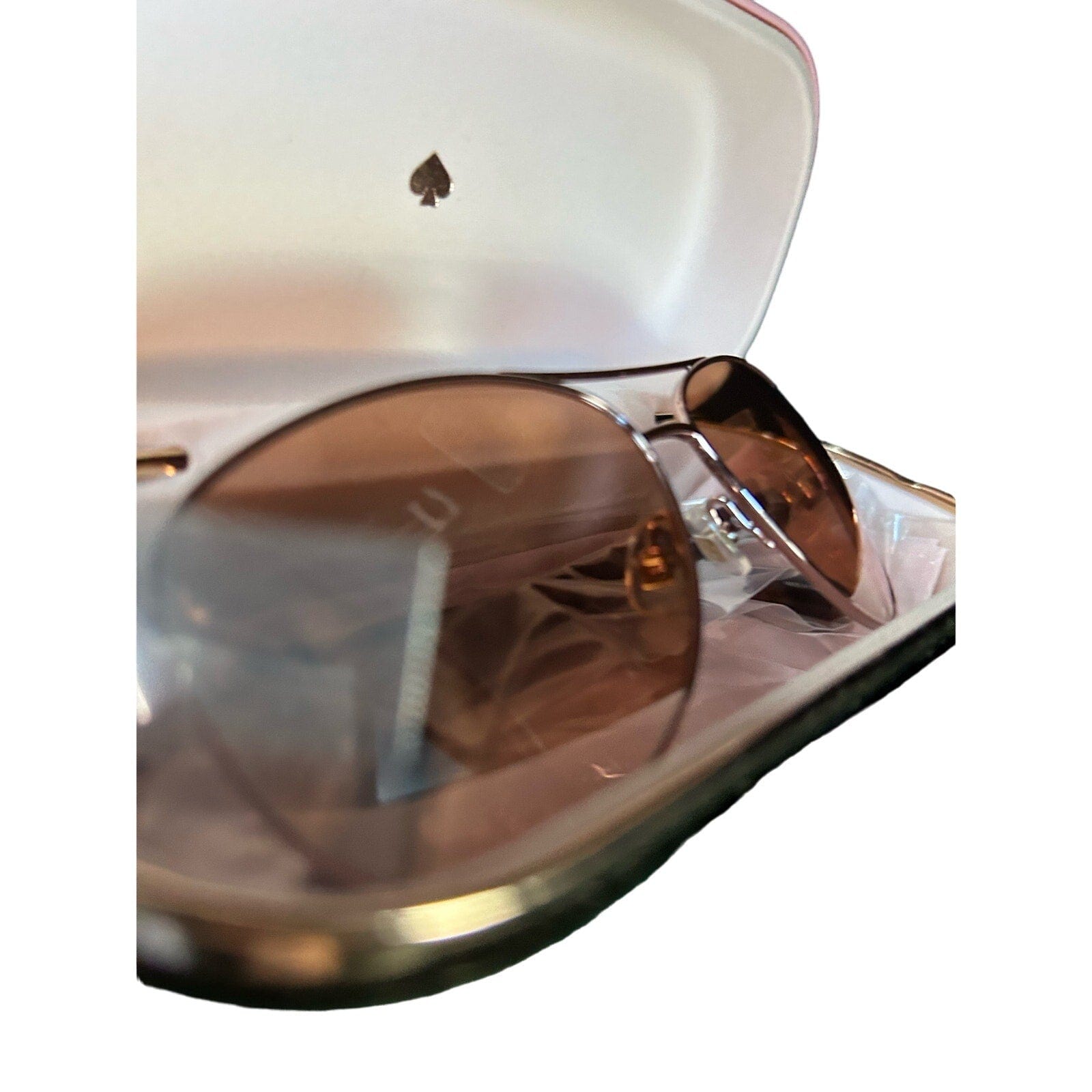 Kate Spade New York Women's Dalia 2 Aviator Sunglasses, Metal Frame MSRP $195 - Triniskies