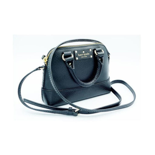 Kate Spade one size / Black Kate Spade Mini Black Leather Handbag: Chic and Timeless mini purse MSRP $199