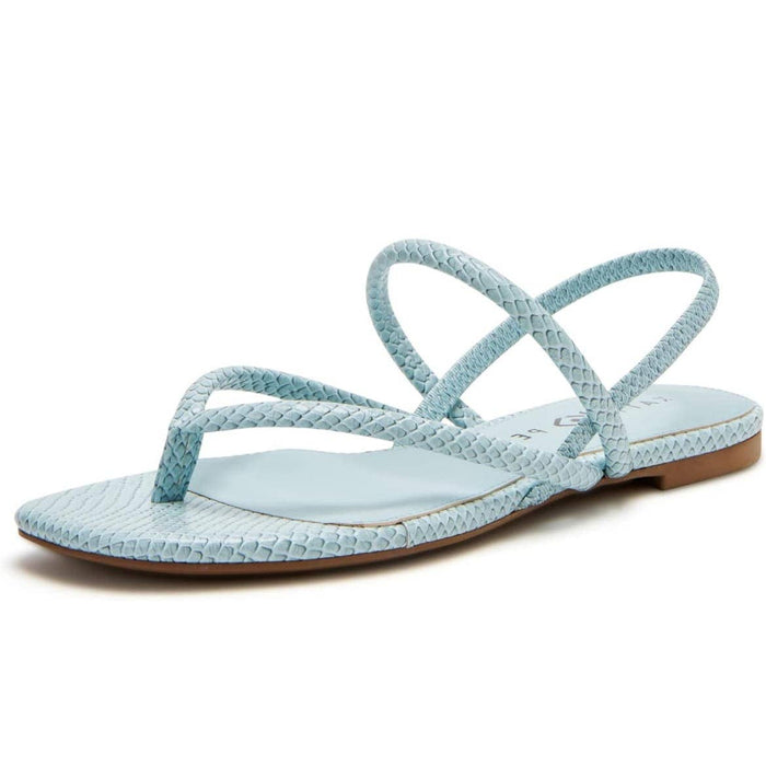 Katy Perry 11 / Blue Katy Perry Women's The Claire Sandal Flat Sz 11 - MSRP $80 Casual Summer Shoes