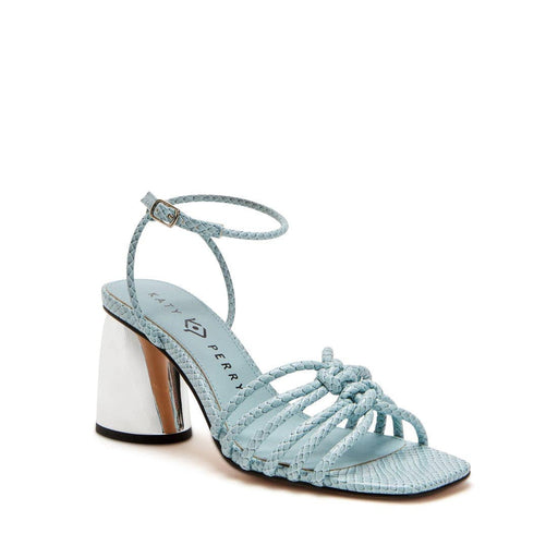 Katy Perry 8.5 / Blue Katy Perry THE TIMMER Knotted Sandal - Size 8.5M Womens High Hell Shoes Blue