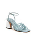 Katy Perry 8.5 / Blue Katy Perry THE TIMMER Knotted Sandal - Size 8.5M Womens High Hell Shoes Blue