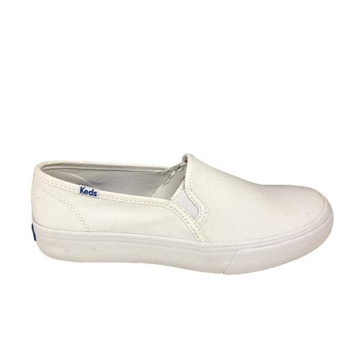 Keds 9.5 / White "Keds Double Decker Women's Canvas Sneakers, Size 9.5M, White"