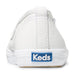 Keds White / 9 / Leather Keds Women's Champion Slip-On Sneaker, White Leather, 9 Wide, Classic Comfort