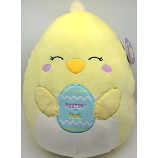 Kelly By Clinton Kelly Squishmallow Aimee Yellow Chick 16” Easter  Edition Holding Egg (Kelly Toy)