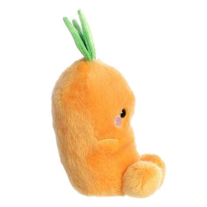 Kellytoy Aurora - Mini Orange Palm Pals - 5" Cheerful Carrot plush