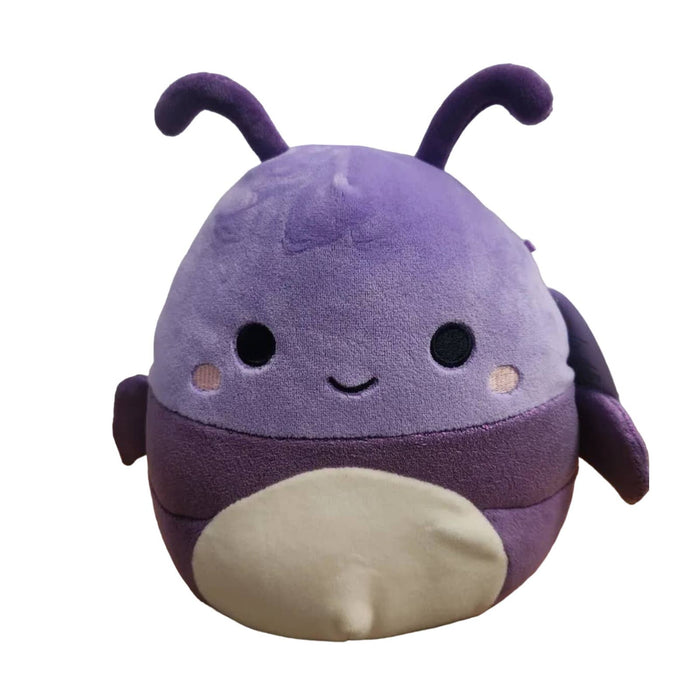 Kellytoy Squishmallow 8" Axel Beetle Soft Purple Garden Bug Plush BNWT