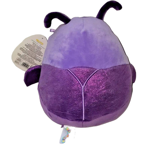 Kellytoy Squishmallow 8" Axel Beetle Soft Purple Garden Bug Plush BNWT