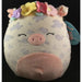 Kellytoy Squishmallow - Rosie the Pig - Flower Headband Crown - 8" - NWT