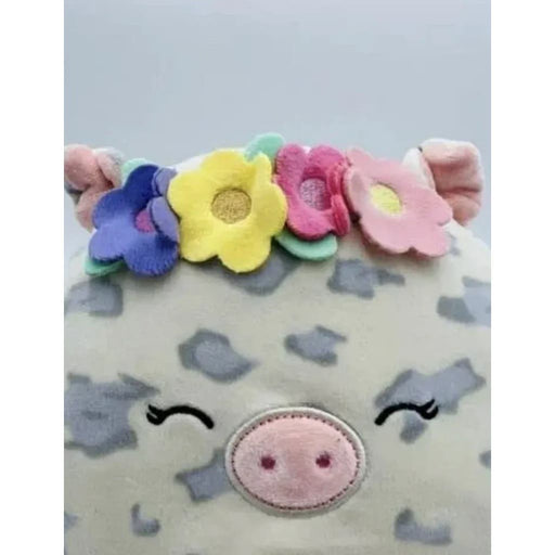 Kellytoy Squishmallow - Rosie the Pig - Flower Headband Crown - 8" - NWT