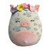 Kellytoy Squishmallow - Rosie the Pig - Flower Headband Crown - 8" - NWT