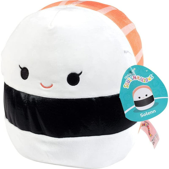 Kellytoy Squishmallows 10" Solenn The Salmon Sushi Plush Toy- Official Kellytoy