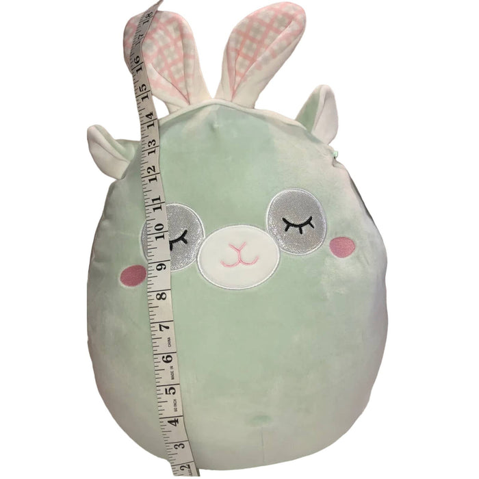 Kellytoy Squishmallows 14" Miley the Llama with Bunny Ears Easter Plush Stuffed Animal