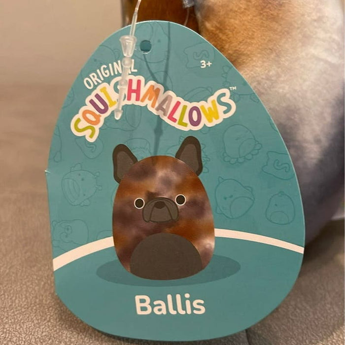 Kellytoy Squishmallows 5" Ballis the French Bulldog plush Soft Stuffed Animal Toy