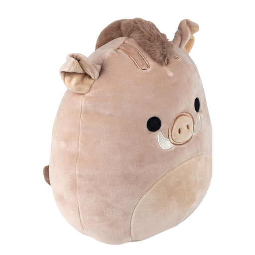 Kellytoy Squishmallows Warren The Warthog 8" Plush Soft Tan Toy Wild Boar Wildlife Squad