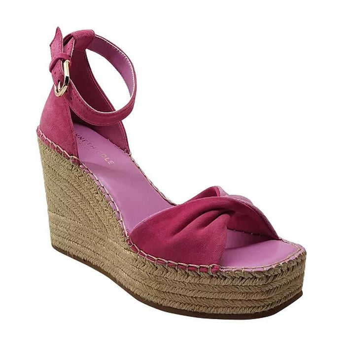 Kenneth Cole 10 / Pink KENNETH COLE NEW YORK Women's Sol Espadrille Wedge Sandals Sz 10 Shoes