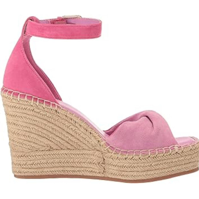 Kenneth Cole 10 / Pink KENNETH COLE NEW YORK Women's Sol Espadrille Wedge Sandals Sz 10 Shoes