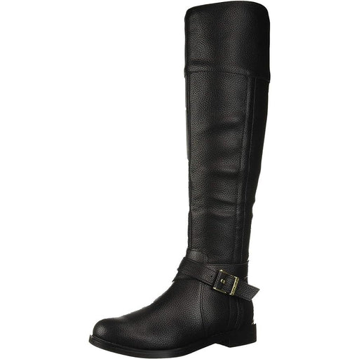 Kenneth Cole 5 / Black Kenneth Cole Women's Wind Riding Boot, Size 5 Leather Shoes