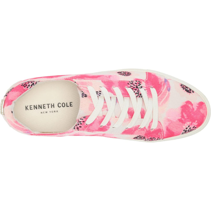 Kenneth Cole 8 / multi Kenneth Cole Women's Kam Sneaker with Gold Accent Stripe Great Summer Shoe