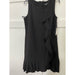 Kensie 14 / Black Kensie Women's Sleeveless Ruffle Detail Dress Size 14* Black A-Line Dress WD48