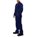 KOLOSSUS XXL / Blue Kolossus Men's Coverall Jumpsuit Long Sleeve Elastic Waist, XXL Blue * men920